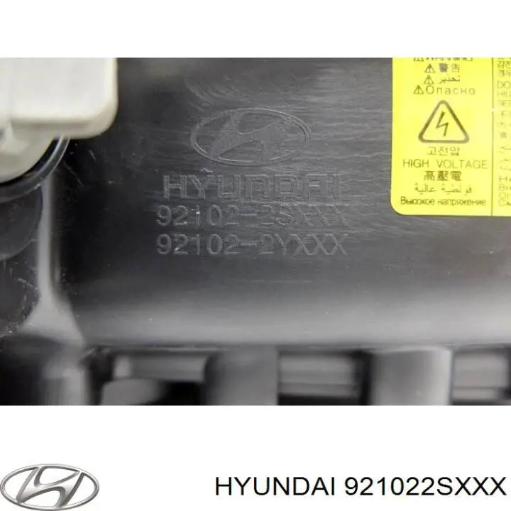 Фара права 921022SXXX Hyundai/Kia