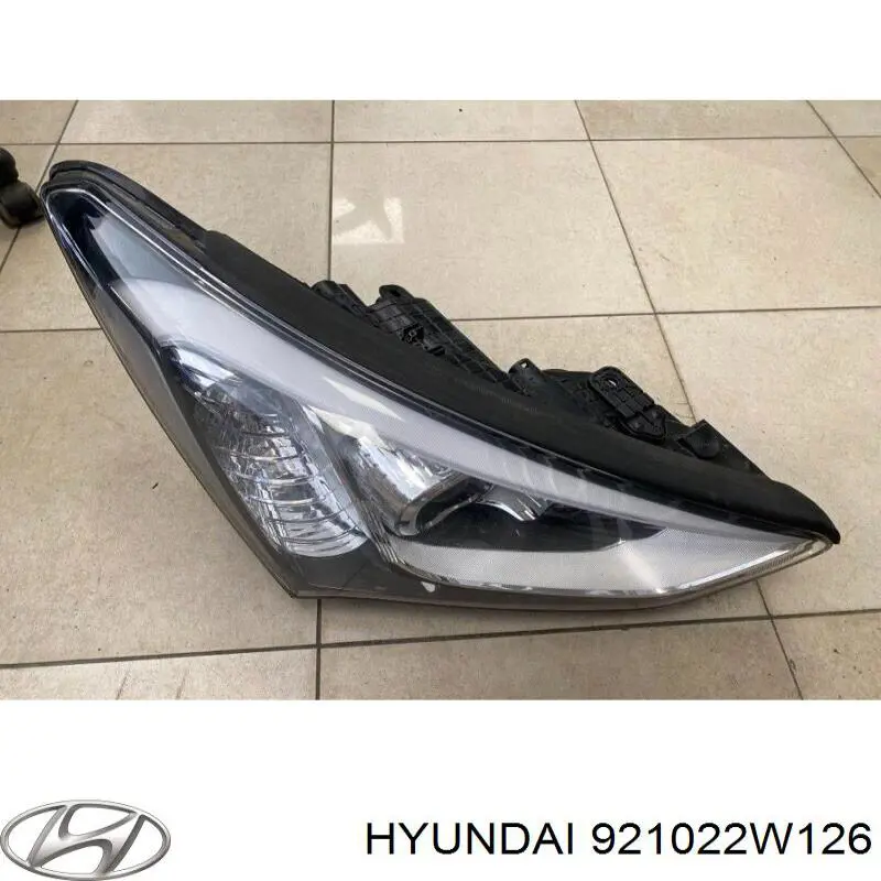 921022W125 Hyundai/Kia фара права