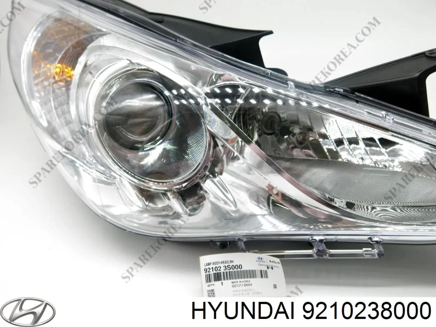 Фара права Hyundai Sonata (EF) (Хендай Соната)