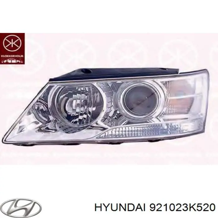 Фара правая Hyundai/Kia 921023K520 ціна, від 128.65 USD