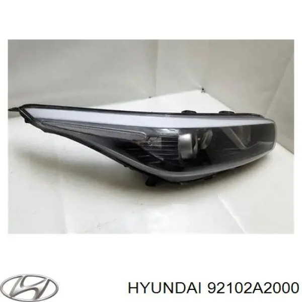 Фара права 92102A2000 Hyundai/Kia