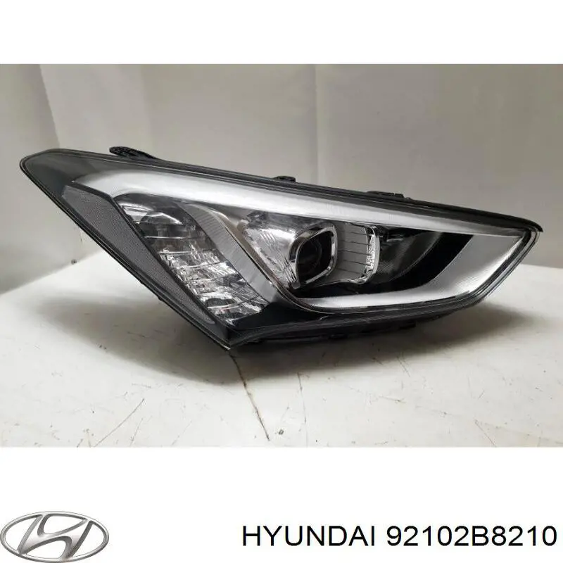 Купити 92102B8210 Hyundai/Kia Права блок фара