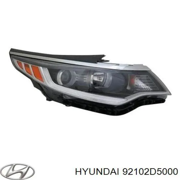 Купити 92102D5000 Hyundai/Kia Права блок фара