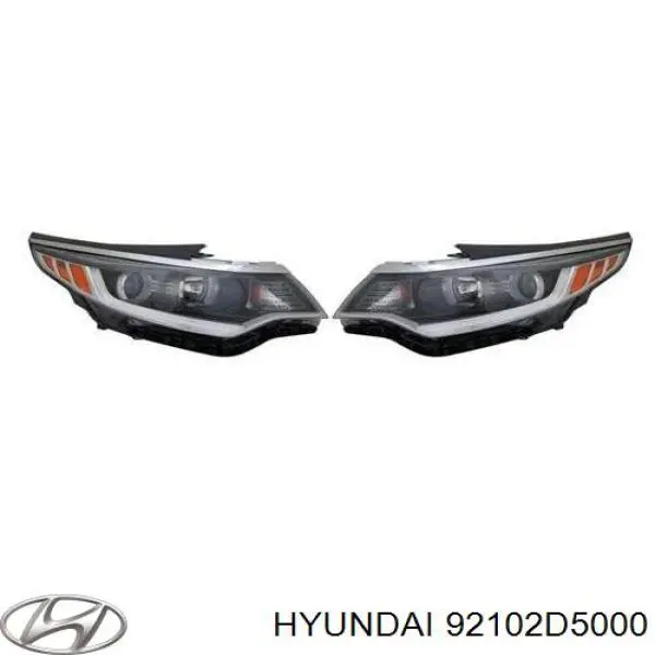 Фара права 92102D5000 Hyundai/Kia