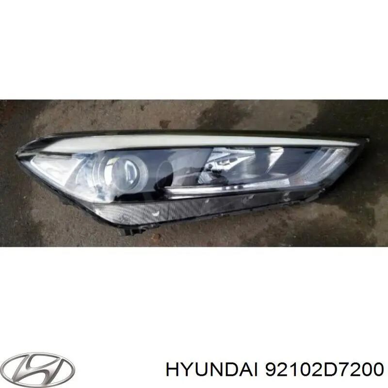 92102D7200 Hyundai/Kia фара права