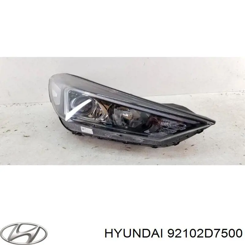 92102D7500 Hyundai/Kia Основна фара - вставка
