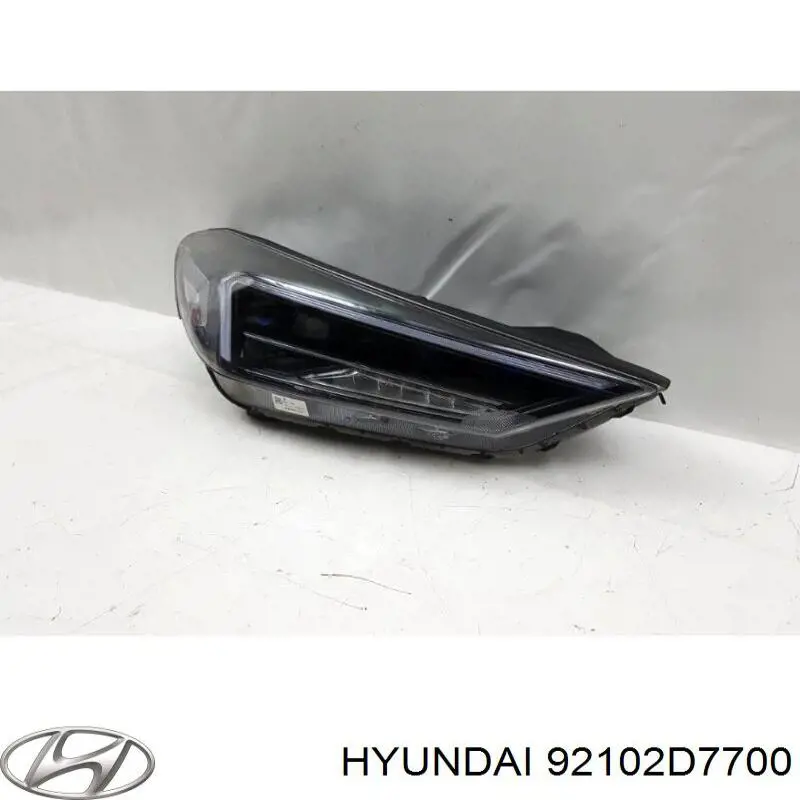 Фара правая Hyundai/Kia 92102D7700 ціна, від 415.02 USD