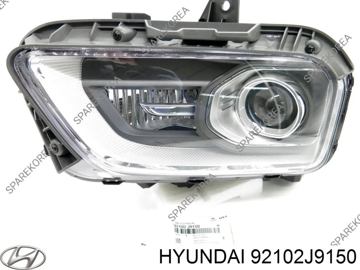 Основна фара - вставка Hyundai/Kia 92102J9150 ціна, від 317.57 USD