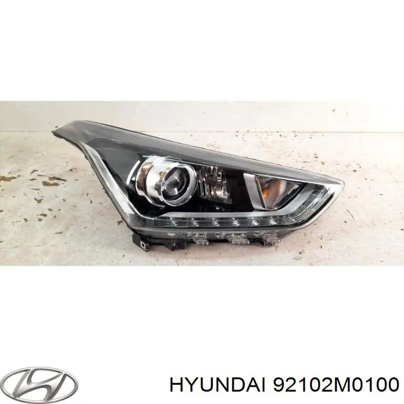 92102M0100 Hyundai/Kia Фара передня права