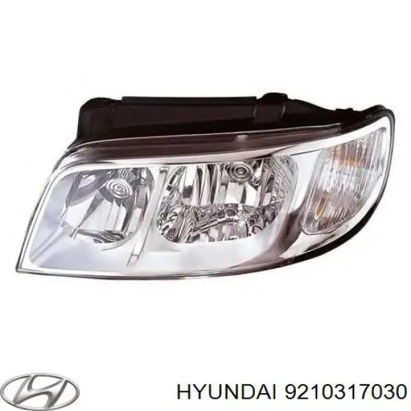 Купити 9210317030 Hyundai/Kia Основна фара в зборі ліва