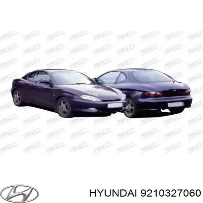 Ліва фара на Hyundai Coupe RD