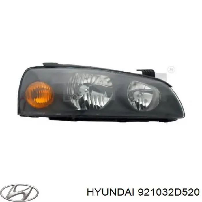 921032D520 Hyundai/Kia фара ліва