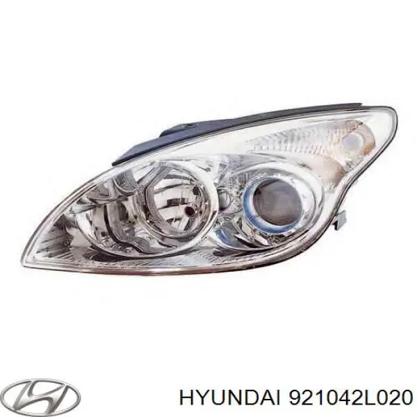 Фара комбінована, передня Hyundai/Kia 921022L000