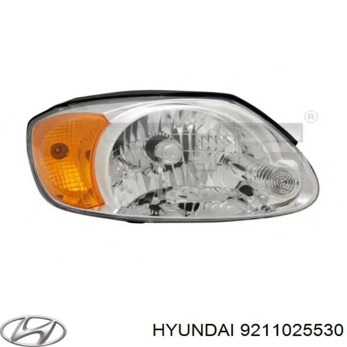 Фара Hyundai/Kia 9211025533 ціна, від 126.25 USD