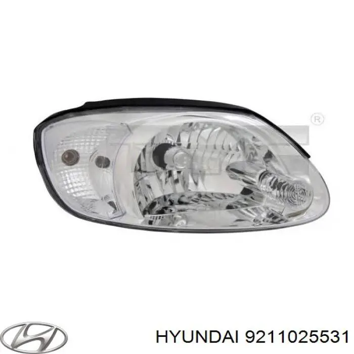 Фара Hyundai/Kia 9210125010