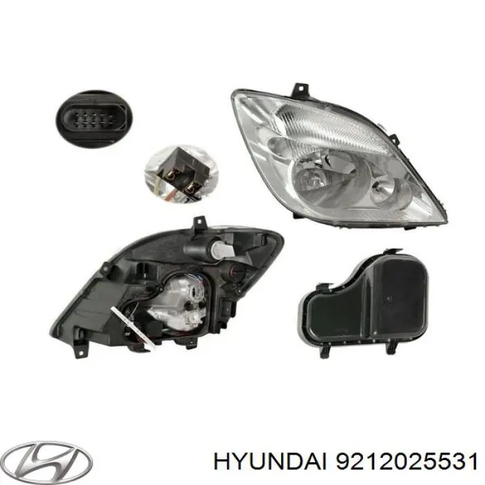 9212025531 Hyundai/Kia фара права