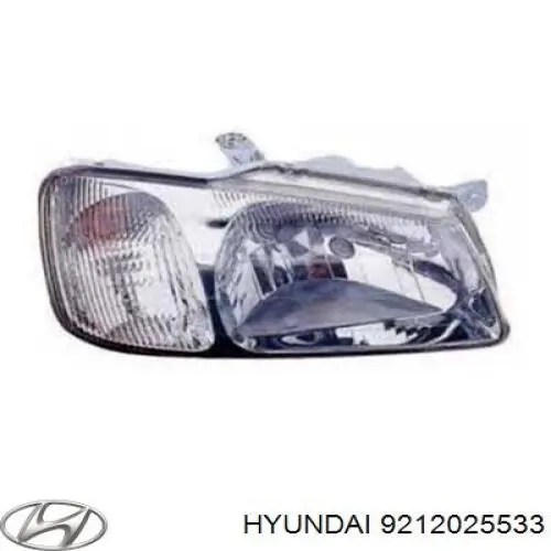 9212025530 Hyundai/Kia Фара передня права
