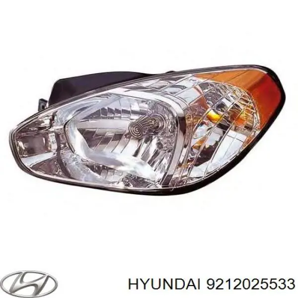 Купити 9212025533 Hyundai/Kia Фара правая