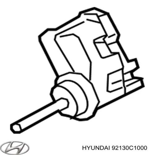 92130C1000 Hyundai/Kia Двигун корректора фари