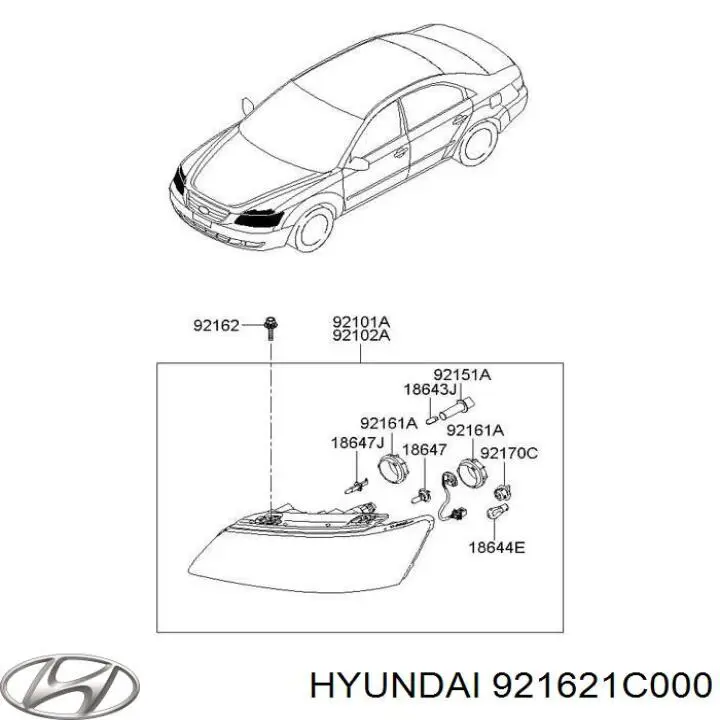 921621C000 Hyundai/Kia 