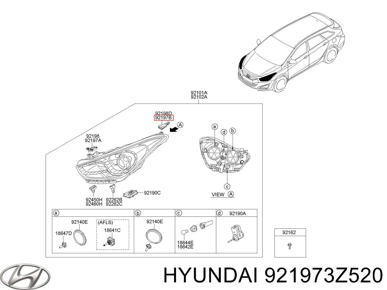 921973Z520 Hyundai/Kia 