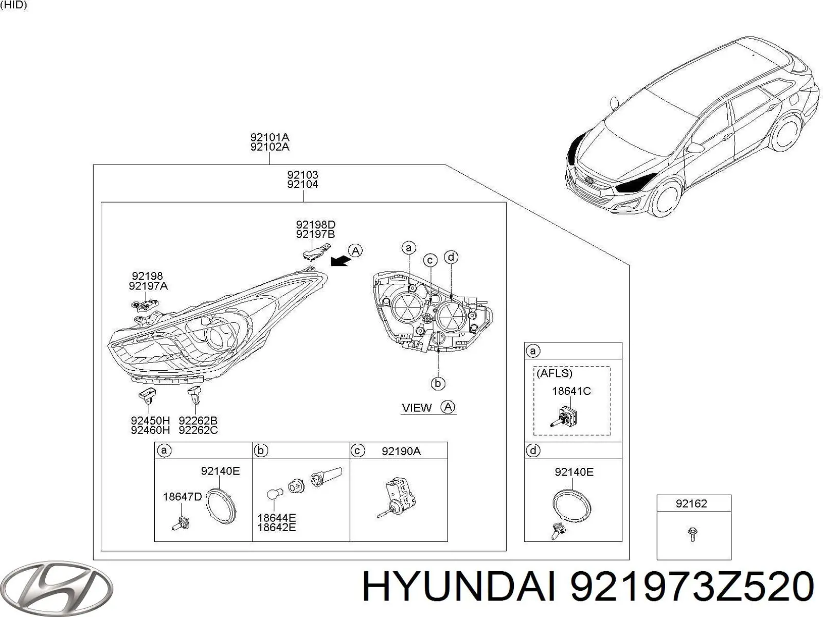 Купити 921973Z520 Hyundai/Kia 