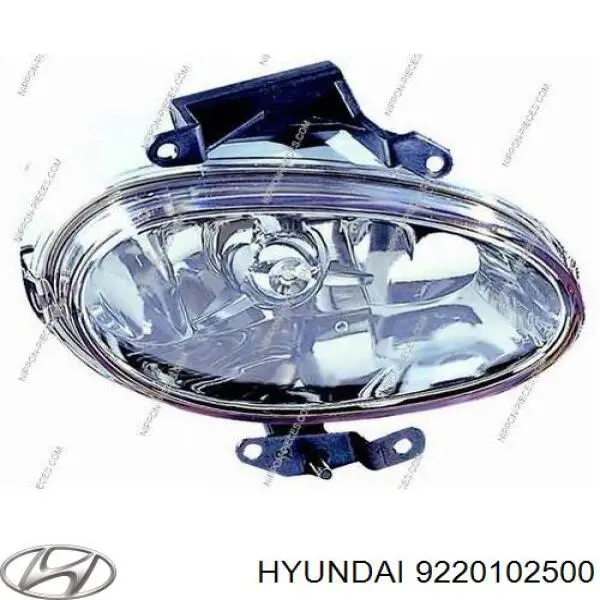 Туманка ліва Hyundai/Kia 9220102500 ціна, від 33.45 USD