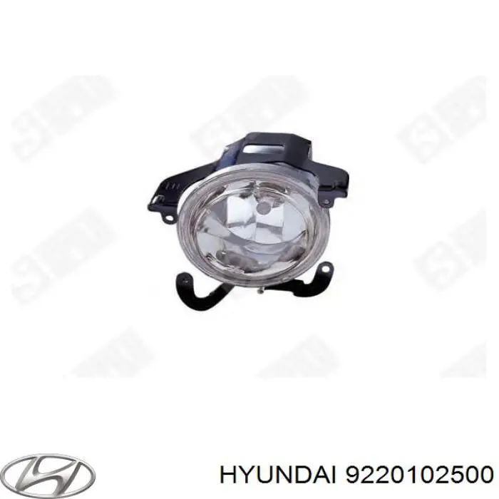 Купити 9220102500 Hyundai/Kia Фара протитуманна, ліва
