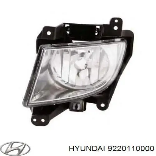 Туманка ліва Hyundai/Kia 9220110000 ціна, від 6.82 USD