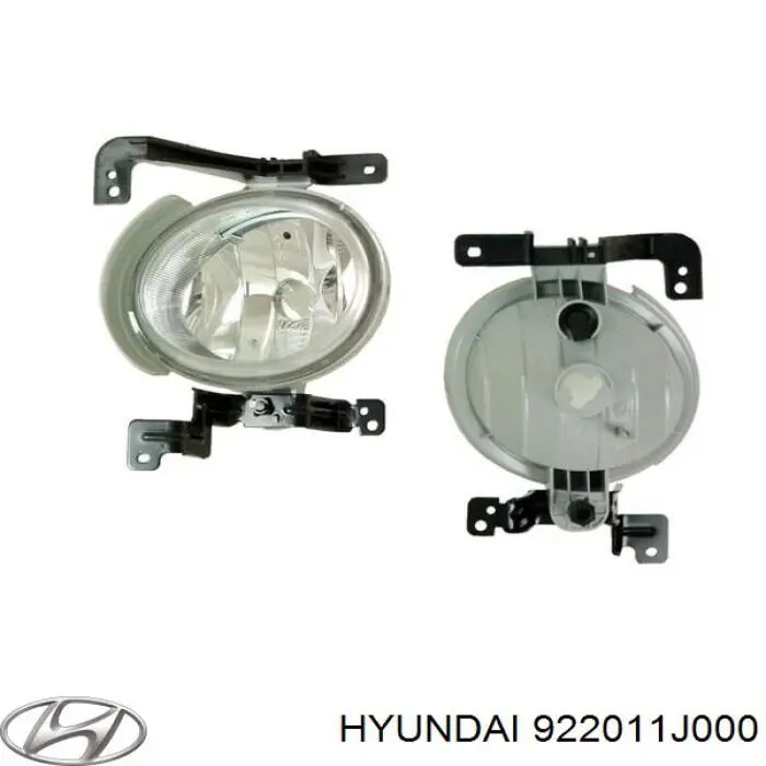 Туманка ліва Hyundai/Kia 922011J000 ціна, від 23.11 USD