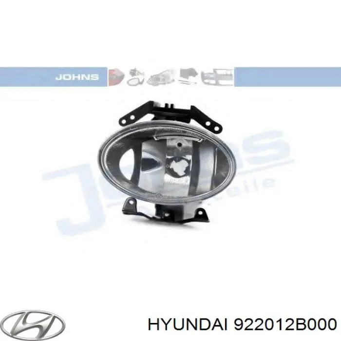 Купити 922012B000 Hyundai/Kia Фара протитуманна, ліва
