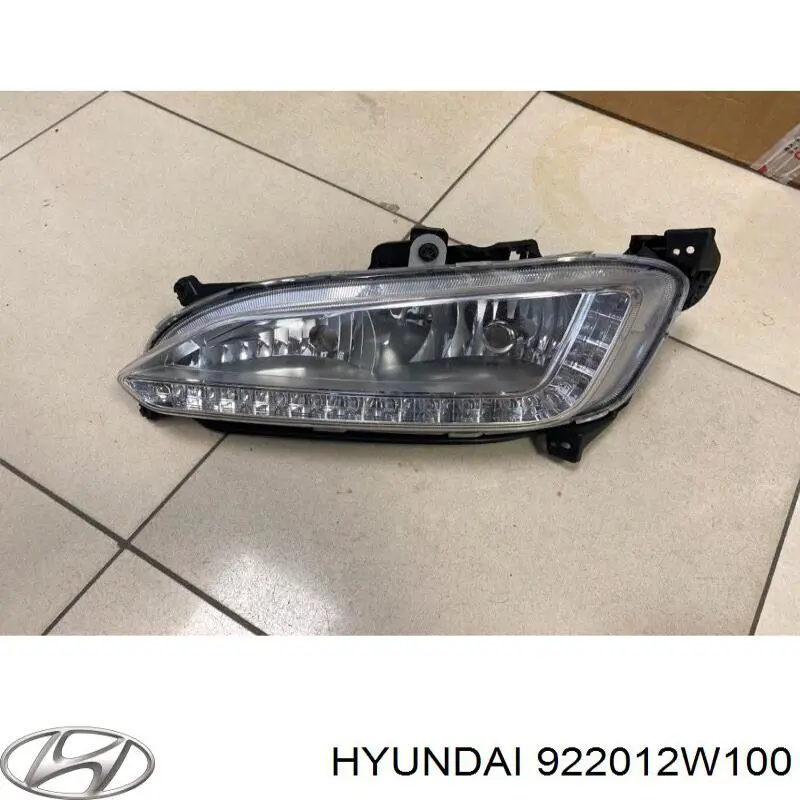 922012W100 Hyundai/Kia Фара, ліва
