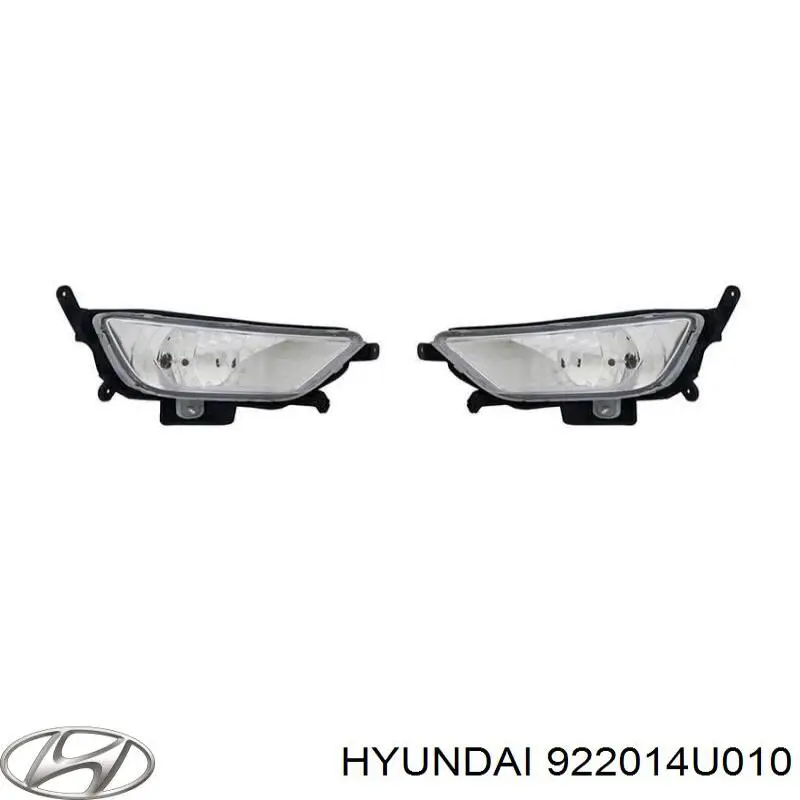 Туманка ліва Hyundai/Kia 922014U010 ціна, від 74.75 USD