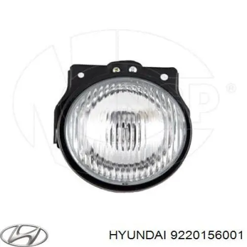Фара протитуманна, ліва Hyundai HD LIGHT (Хендай HD)