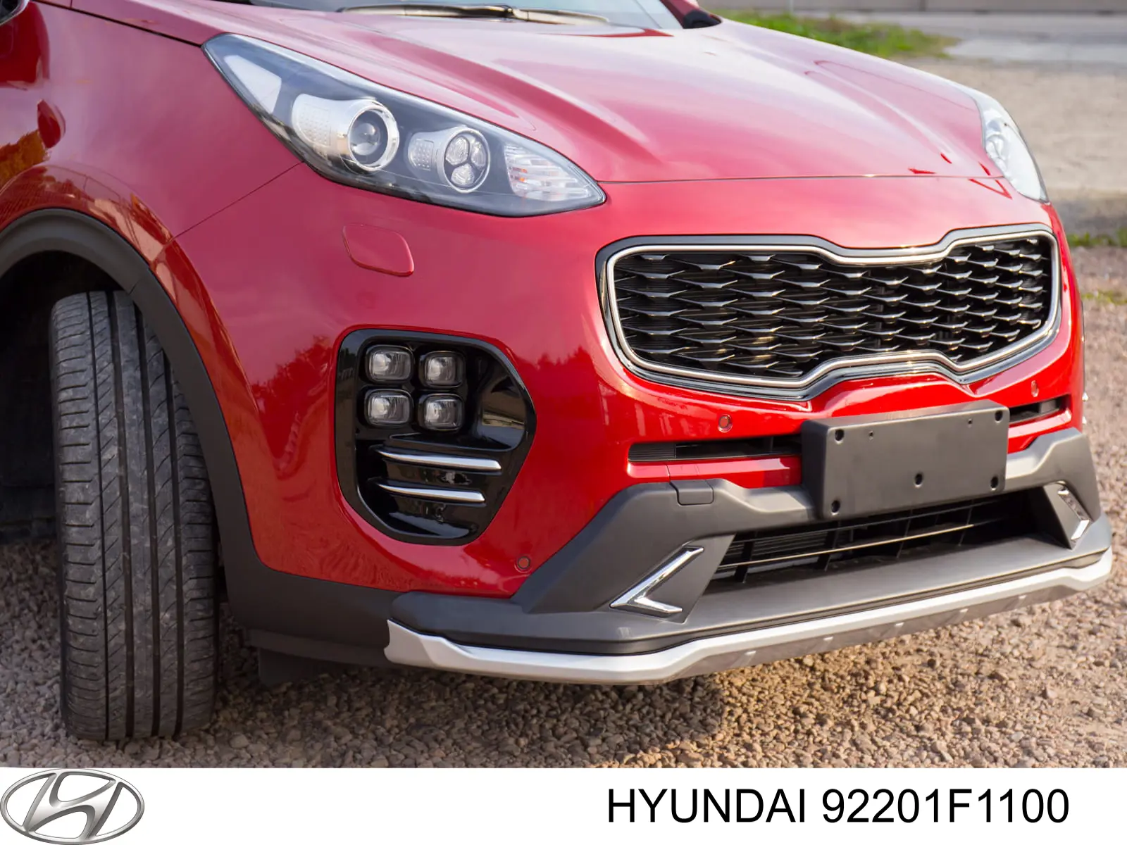 Туманка ліва Hyundai/Kia 92201F1100 ціна, від 92.59 USD