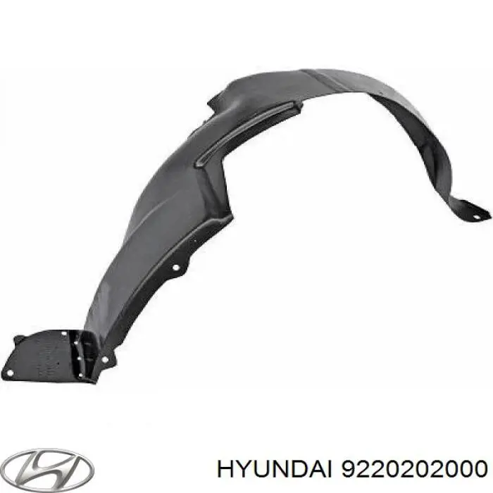 9220202000 Hyundai/Kia Фара протитуманна, права