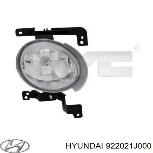 Фара протитуманна, права Hyundai/Kia 922021J000 ціна, від 22.28 USD