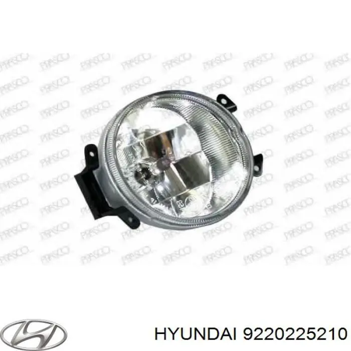 Фара протитуманна, права Hyundai Accent (LC) (Хендай Акцент)