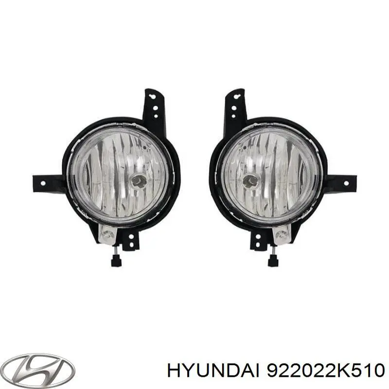 Протитуманка права Hyundai/Kia 922022K500 ціна, від 42.37 USD