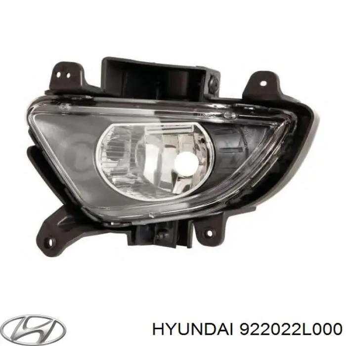 Фара протитуманна, права Hyundai/Kia 922022L000 ціна, від 36.72 USD