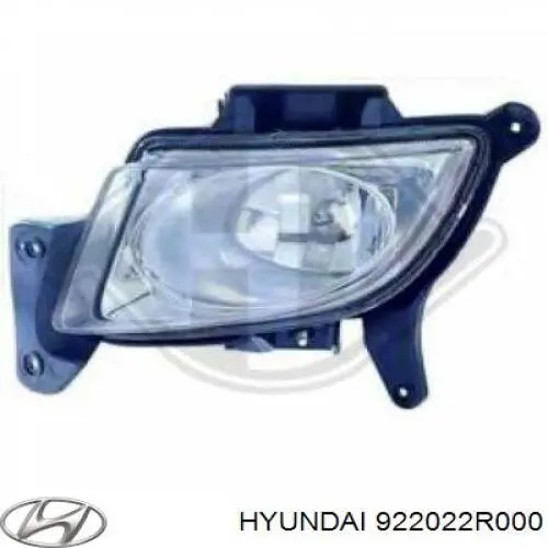 922022R000 Hyundai/Kia Права протитуманні фари