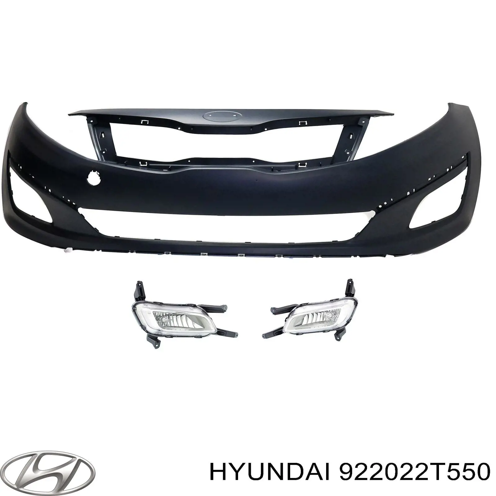 922022T550 Hyundai/Kia Туманка права