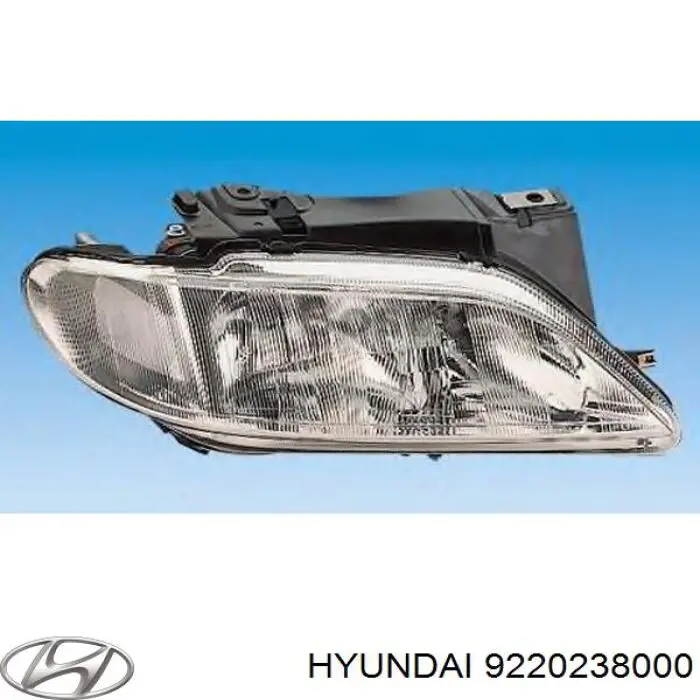 Фара протитуманна, права Hyundai Sonata (EF) (Хендай Соната)
