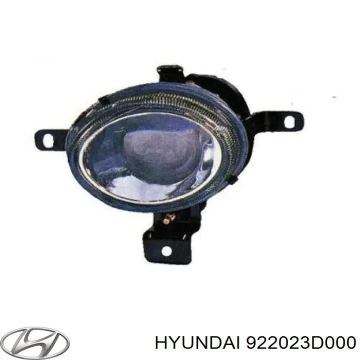 922023D000 Hyundai/Kia фара протитуманна, права