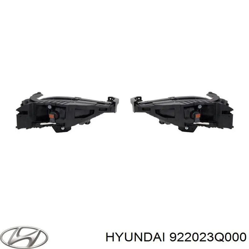 922023S220 Hyundai/Kia фара протитуманна, права