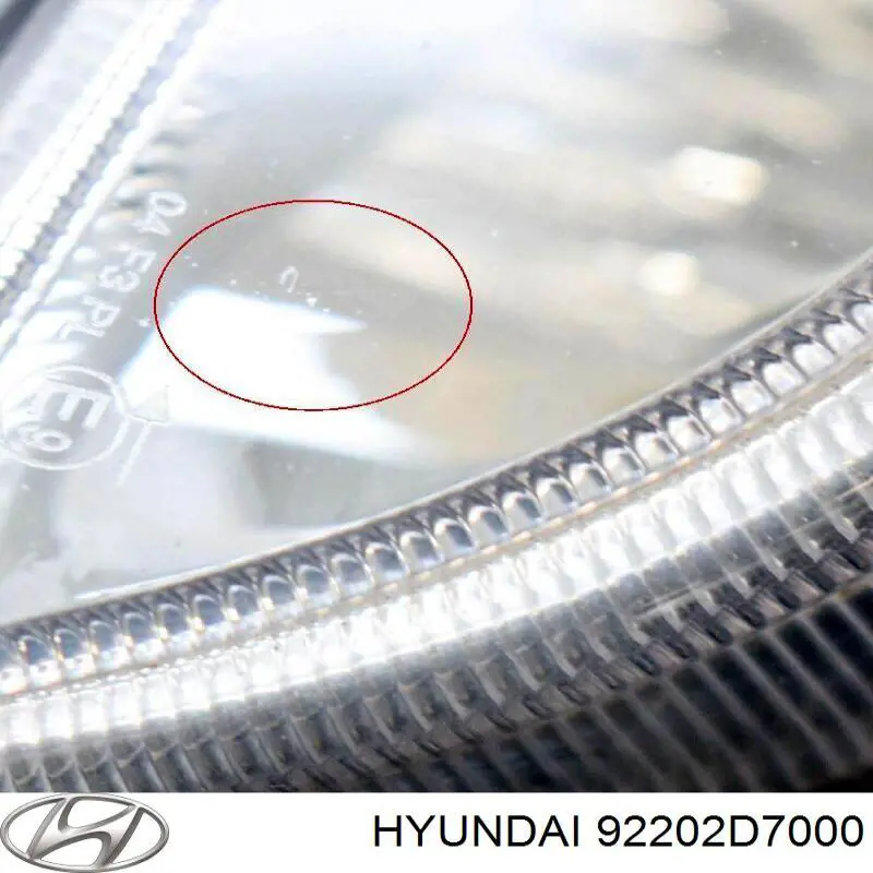 Купити 92202D7000 Hyundai/Kia Протитуманка права