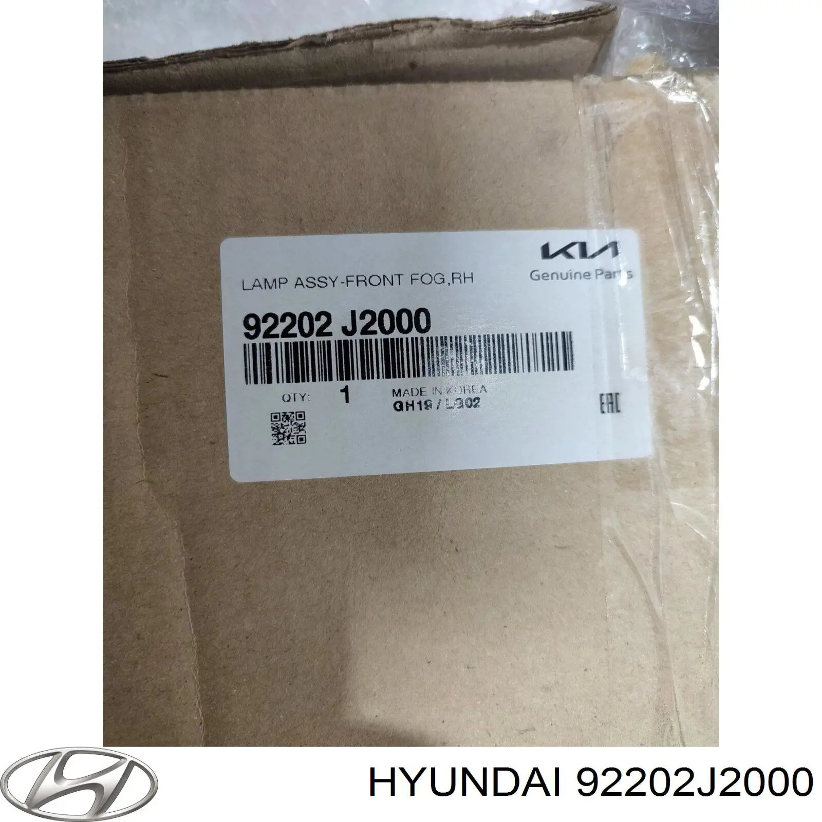 Купити 92202J2000 Hyundai/Kia 