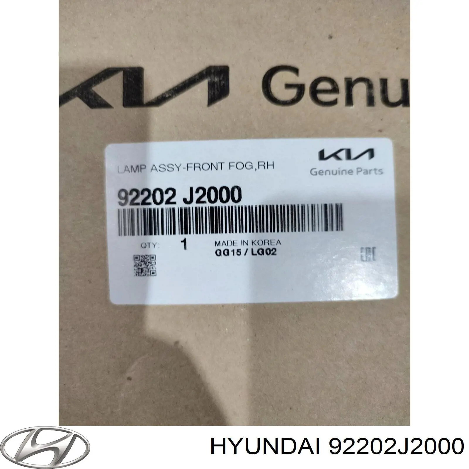  Hyundai/Kia 92202J2000 ціна, від 408.77 USD