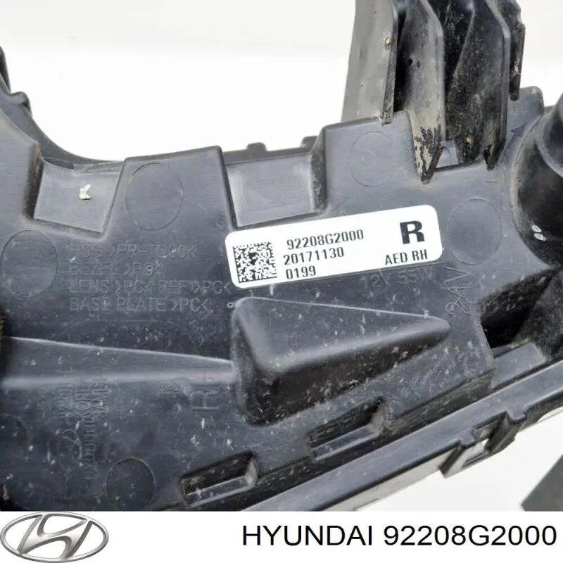 92208G2000 Hyundai/Kia Фара протитуманна, права