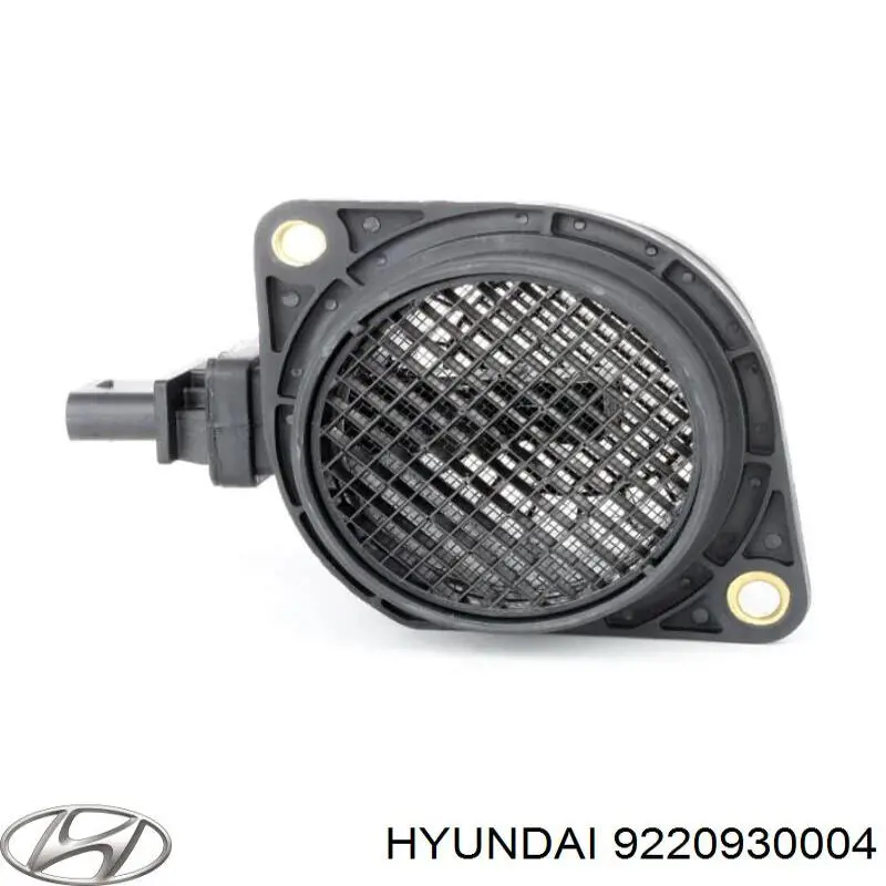 9220930004 Hyundai/Kia датчик потоку (витрати повітря, витратомір MAF - (Mass Airflow))